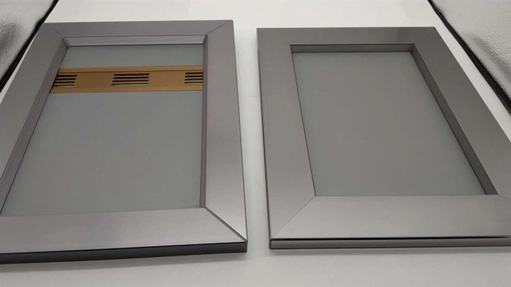 Aluminium Frame 4mm Glass-in Cabinet Door  (2)